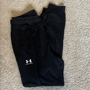 Under Armour Black Athletic Jogger Pants